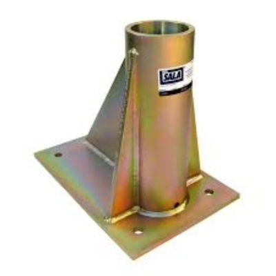Placa de base montada no chão para aço e aço inoxidável