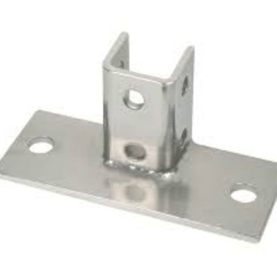 Placa de base de montagem de piso de aço e aço inoxidável personalizada para linha de impressão automatizada