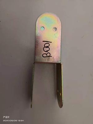 Processos de polir Partes de estampagem de chapas metálicas coloridas para acabamento branco