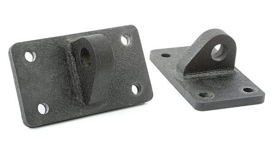 Bracket de metal personalizado feito com fixações de aço carbono e processo personalizado por dobra