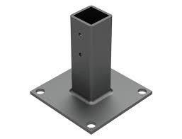 ISO9001 2008 Certificado Piso Montado Placa Base Custom Made Fabricação de aço inoxidável
