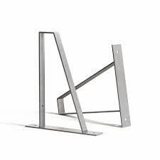 Fabricação de aço inoxidável personalizada pernas de madeira brackets para suas necessidades de negócios