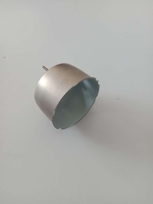 Concha de chapa de metal personalizada para produtos OEM brancos em design personalizado