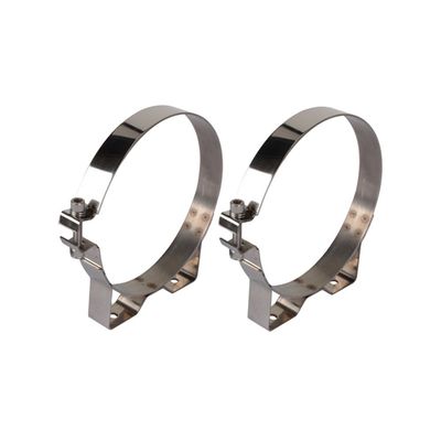 Grampos metálicos de mangueira de alta pressão personalizados com revestimento e espessura de 0,5 mm-25 mm
