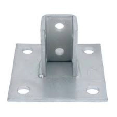 Placa de montagem de piso de aço e aço inoxidável com certificação ISO9001 2008