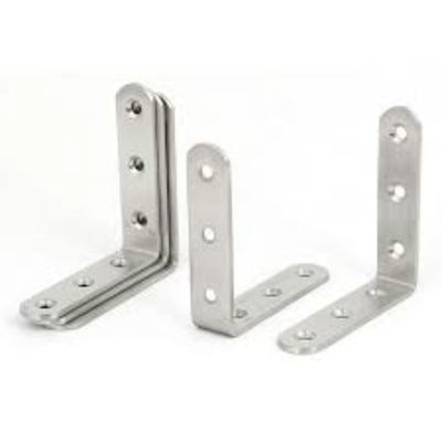 Brackets de ângulo de aço e aço inoxidável personalizados acessíveis para a indústria automotiva