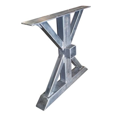 Perna de mesa de metal em Nanfeng com espessura de 0,5mm-25mm de polir personalizado vendedor quente