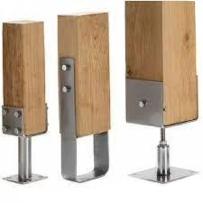 Conector de madeira de aço para conexões de madeira duráveis e personalizáveis