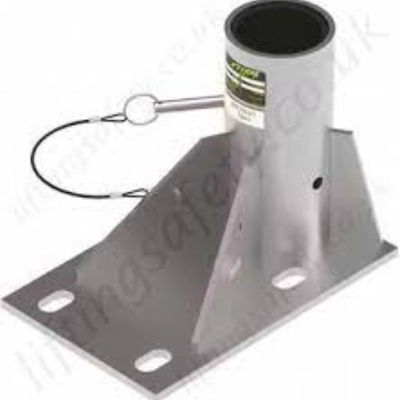 Placa de montagem de piso de aço e aço inoxidável a preços razoáveis com revestimento em pó