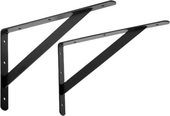 Suporte de aço inoxidável preto personalizado com pequeno pedido aceitável de Nanfeng