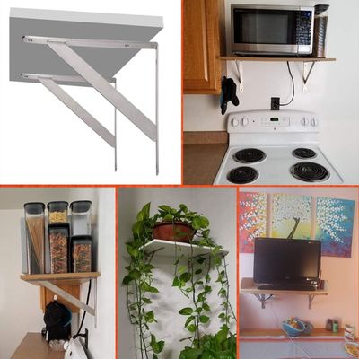 Bracket triangular de aço inoxidável para fixação de estruturas metálicas