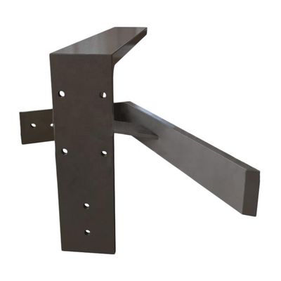 Bracket de metal para aço carbono personalizado Bracket em aço revestido de potência cor natural