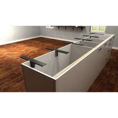 Bracket de metal para aço carbono personalizado Bracket em aço revestido de potência cor natural