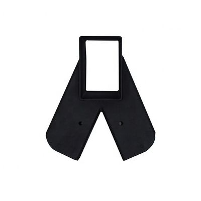 Suporte de três vias Personalizar base metálica Suporte de quatro vias para estrutura Outros em preto