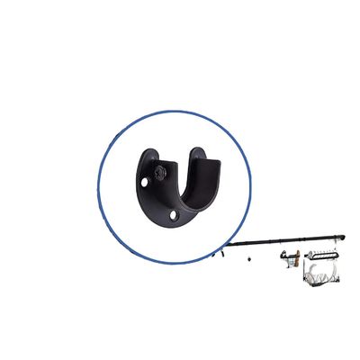 Pendente de guarda-roupa Suporte fixo com suporte de aço inoxidável personalizado