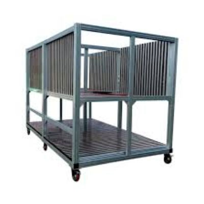 Rack de armazenamento de alumínio sem parafusos de cor personalizada para armazenamento organizado